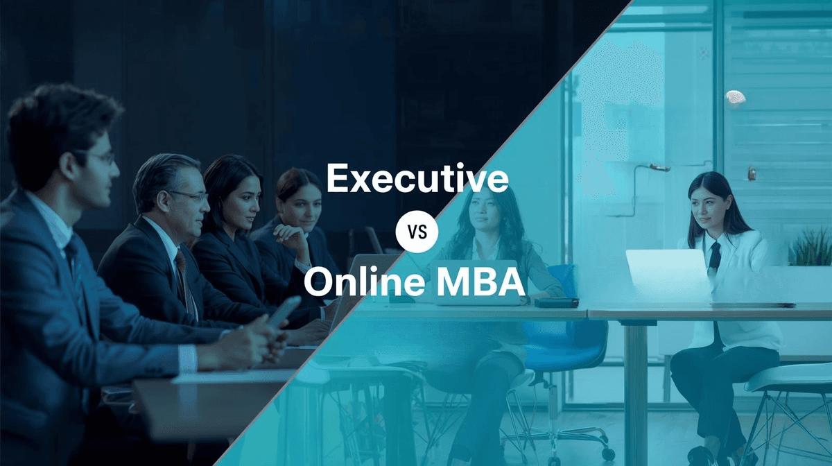 Executive vs Online MBA: Which One Is Right for Working Professionals?